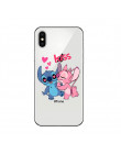 Etui na telefon silikonowe Lilo i Stich przeźroczyste miękkie iPhone 6 6 S SE 5 5S 7 8 Plus X XR XS MAX