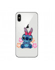 Etui na telefon silikonowe Lilo i Stich przeźroczyste miękkie iPhone 6 6 S SE 5 5S 7 8 Plus X XR XS MAX