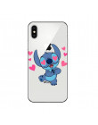 Etui na telefon silikonowe Lilo i Stich przeźroczyste miękkie iPhone 6 6 S SE 5 5S 7 8 Plus X XR XS MAX