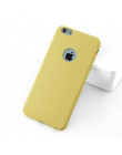 Z Logo Hole krzemu skrzynka dla iPhone 5 5S se 6 6s 7 8 Plus przypadku cukierki kolor miękkie etui z termoplastycznego poliureta