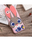 3D Cartoon miękkie silikonowe etui na telefony dla iPhone 5S 6 6S 7 8 Plus X pokrywa Mickey Judy królik uśmiech kot tygrys Stitc