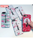 Rose Flower sprawach dla iPhone 7 6 S 6 S 8 Plus Coque luksusowe Flamingo marmuru Ring Finger skrzynka dla iPhone XS Max XR X Et