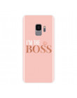 Dziewczyna Boss, różowy, kobiety, etui na telefon do Samsung Galaxy Note 9 8 5 4 miękkie silikonowe tylna pokrywa dla Samsung s8