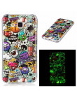 Luminous Cartoon etui na telefon komórkowy do Samsung galaxy S6 S7 krawędzi S8 Plus S5 Neo Note8 Grand J3 J5 J7 prime Pro A3 A5 