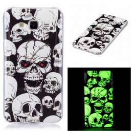 Luminous Cartoon etui na telefon komórkowy do Samsung galaxy S6 S7 krawędzi S8 Plus S5 Neo Note8 Grand J3 J5 J7 prime Pro A3 A5 