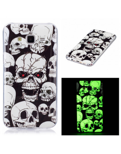 Luminous Cartoon etui na telefon komórkowy do Samsung galaxy S6 S7 krawędzi S8 Plus S5 Neo Note8 Grand J3 J5 J7 prime Pro A3 A5 