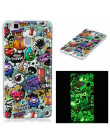 Luminous Cartoon etui na telefon komórkowy do Samsung galaxy S6 S7 krawędzi S8 Plus S5 Neo Note8 Grand J3 J5 J7 prime Pro A3 A5 