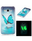 Luminous Cartoon etui na telefon komórkowy do Samsung galaxy S6 S7 krawędzi S8 Plus S5 Neo Note8 Grand J3 J5 J7 prime Pro A3 A5 