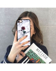 Róża kwiatowy etui na telefon dla iPhone X 7 8 Plus size kobiety przypadku kwiat krzemu miękka TPU Case dla iPhone 5S SE 6 6 S P