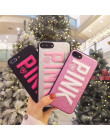 Kobiety Victorias różowy Glitter gwiazda piasek etui na telefony dla iPhone 6 6s 7 8 Plus X Xs Max Xr miękkie haft anioł tajne o