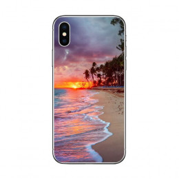 Ciciber Hawaiian Ocean plaży Aloha telefon etui na Apple iPhone 7 8 6 6s Plus X XR XS MAX 5 5S SE miękkie etui z termoplastyczne