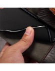 Modne eleganckie skórzane etui z klapką na telefon ochronny pokrowiec na smartphona z kieszonką na karty kredytowe