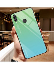 Szkło gradientowe obudowa do Xiaomi mi A3 8 Lite 9 SE 9T czerwony mi 7A 6A 5 Plus uwaga 7 6 pro POCO F1 A1 A2 K20 szkło hartowan