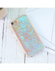 KISSCASE Glitter Bling ruchome piaski etui na telefony dla iPhone 6 s 6 5S 5 SE 4S 4 8 7 luksusowych płynącej dziewczęcy etui na