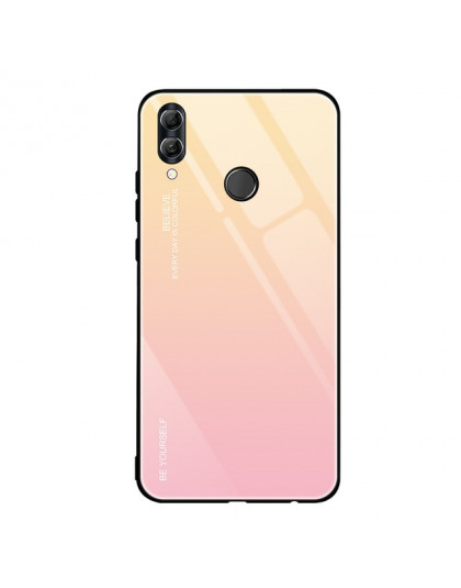 Szkło gradientowe obudowa do Xiaomi mi A3 8 Lite 9 SE 9T czerwony mi 7A 6A 5 Plus uwaga 7 6 pro POCO F1 A1 A2 K20 szkło hartowan