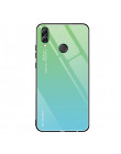 Szkło gradientowe obudowa do Xiaomi mi A3 8 Lite 9 SE 9T czerwony mi 7A 6A 5 Plus uwaga 7 6 pro POCO F1 A1 A2 K20 szkło hartowan