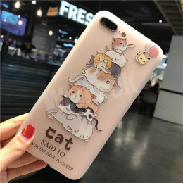 UOJSJK etui na telefony dla iPhone 6 s 7 Plus 8 Plus X etui 6 s kwiat silikonowa miękka TPU kobiety matowe etui dla iPhone XR X 