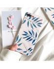 UOJSJK etui na telefony dla iPhone 6 s 7 Plus 8 Plus X etui 6 s kwiat silikonowa miękka TPU kobiety matowe etui dla iPhone XR X 