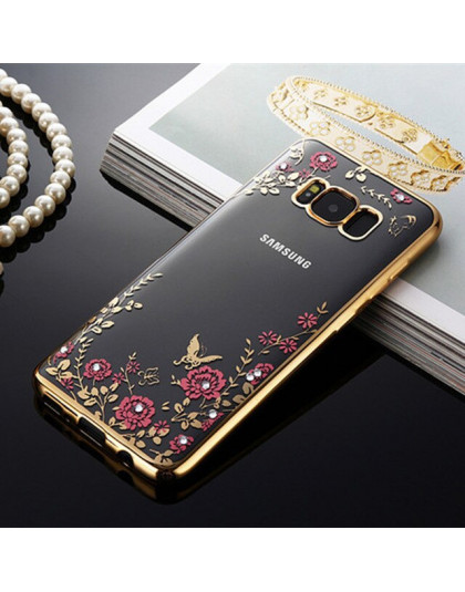 Nephy Glitter etui do Samsung Galaxy S3 S4 S5 S6 S7 krawędzi S8 Plus S 3 4 5 6 7 8 Duos Neo okładka TPU krzemu luksusowa obudowa