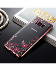 Nephy Glitter etui do Samsung Galaxy S3 S4 S5 S6 S7 krawędzi S8 Plus S 3 4 5 6 7 8 Duos Neo okładka TPU krzemu luksusowa obudowa