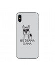 Ciciber Cute Cartoon zwierząt lama alpaki pokrywa dla Apple iPhone 7 8 6 6s Plus X XR XS MAX 5S SE przypadku telefonu miękkiego 