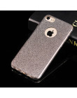 Nephy luksusowe połysk miękkie TPU krzemu skrzynka dla iPhone 6 s 6 5 s SE X 7 8 Plus 6 Plus 6 sPlus 7 Plus 8 Plus ultracienki t