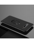 Luksusowa tkanina tekstura etui do Samsung S10 Plus S10E magnetyczne tkaniny S 10 Plus uchwyt samochodowy telefon pokrywa Celula
