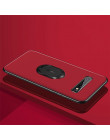 Luksusowa tkanina tekstura etui do Samsung S10 Plus S10E magnetyczne tkaniny S 10 Plus uchwyt samochodowy telefon pokrywa Celula
