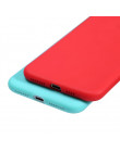 Proste jednolity kolor ultracienki miękki futerał dla iPhone 6 S 6 S 7 8 Plus 5 5S SE X XA MAX XR 6 Plus 7 Plus 8 Plus cukierki 