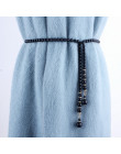 fashion women long rhinestone pearl belt chain wedding belts waist rope for bride dresses laides female luxury ceinture femme