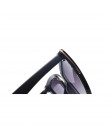 DCM Cateye okulary kobiety w stylu Vintage gradientu okulary Retro Cat eye okulary przeciwsłoneczne okulary damskie UV400