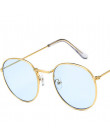 LeonLion 2018 luksusowe lustro okulary kobiety/mężczyźni marka dizajnerskie okulary pani okrągłe okulary przeciwsłoneczne ulica 