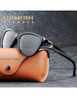 2019 luksusowa marka projekt kociego oka spolaryzowane okulary przeciwsłoneczne damskie Lady eleganckie okulary przeciwsłoneczne