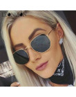 LeonLion 2019 łamana okulary okulary damskie Lady luksusowe Retro metalowe okulary zabytkowe lustro Oculos De Sol Feminino UV400