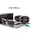 BARCUR Polaryzacyjne damskie okulary przeciwsłoneczne z soczewkami gradientowym Luksusowy model okularów przeciwsłonecznych