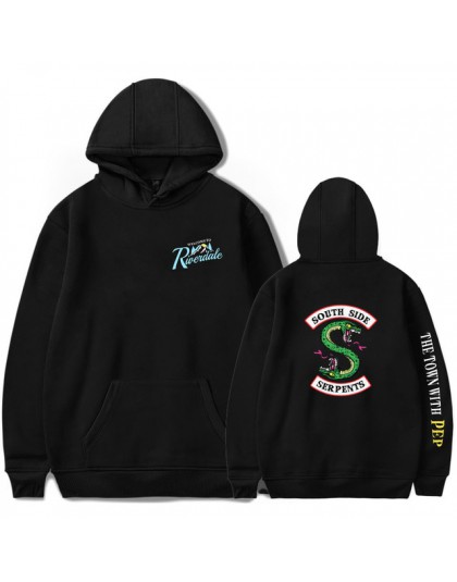 Riverdale South Side węże bluza z kapturem bluzy SouthSide Funny Cartoon drukuj kobiety/mężczyźni z kapturem PulloverTracksuit k