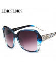 LeonLion 2019 w stylu Vintage duże okulary przeciwsłoneczne damskie marka projektant gradientu obiektyw jazdy okulary przeciwsło