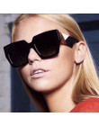 Plac ponadgabarytowych okulary kobiety luksusowa marka 2019 nowy projektant gradientu okulary duża ramka w stylu Vintage okulary