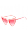 Okulary przeciwsłoneczne damskie oversize  modne oryginalne duże geometryczne serca retro