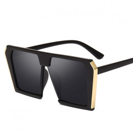Markowe Okulary przeciwsłoneczne kwadratowe w stylu Vintage damskie luksusowe