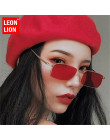 LeonLion 2018 lustro ulica pokonać okulary kobiety/mężczyźni marka projektant Vintage okulary pani jazdy UV400 óculos De Sol Gaf