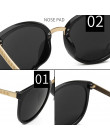 SIMPRECT za duże okrągłe okulary przeciwsłoneczne damskie marka projektant luksusowe moda okulary duże odcienie okulary przeciws