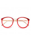 UVLAIK optyczne soczewki okulary kobiety krótkowzroczność okulary ramki Trend metalowe okulary jasne soczewki damskie okulary