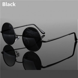 JAXIN Retro okrągłe okulary przeciwsłoneczne damskie mody osobowości okulary mężczyźni ochrona oczu spolaryzowane óculos de sol 