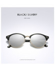 Nowy spolaryzowane okrągłe okulary przeciwsłoneczne mężczyzna kobiet marka projektant klub okrągłe okulary klasyczne okulary prz