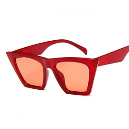 Moda kwadratowe okulary przeciwsłoneczne kobiety projektant luksusowe mężczyzna/kobiety Cat Eye okulary przeciwsłoneczne klasycz