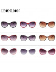 LeonLion 2019 klasyczne gradientu okulary przeciwsłoneczne damskie marka projektant Vintage ponadgabarytowych okulary UV400 ócul
