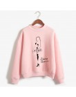 Ariana Grande bluza bez łez z lewej do płakać bluza z kapturem kobiety Cartoon drukuj Harajuku bóg jest kobieta bluzy swetry cie