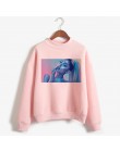 Ariana Grande bluza bez łez z lewej do płakać bluza z kapturem kobiety Cartoon drukuj Harajuku bóg jest kobieta bluzy swetry cie