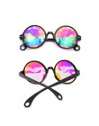 Gorąca sprzedaż okrągłe ramki kalejdoskop kalejdoskop mężczyźni kobiety okulary Rave festiwal stylowe kobieta mężczyzna okulary 